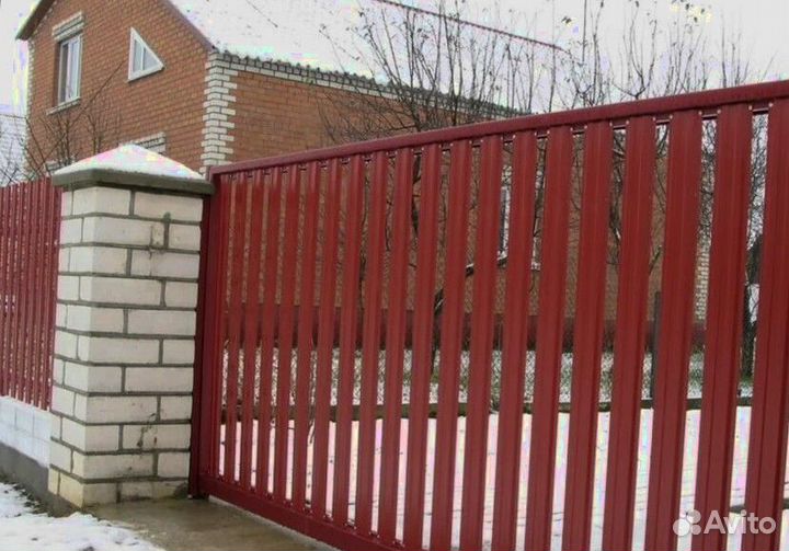 Забор из штакетника профессионально за 1 день