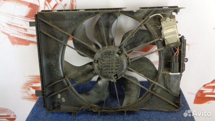 Диффузор радиатора охлаждения - в сборе Mercedes