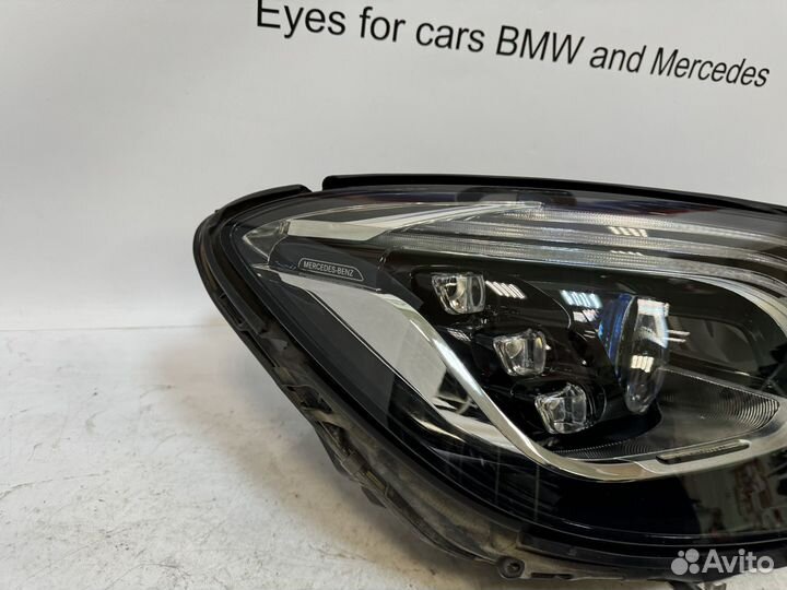 Фара без блоков Mercedes w222 рест multibeam