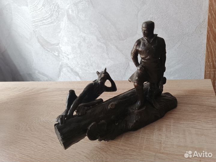 Бронзовая статуэтка Черт Шурале