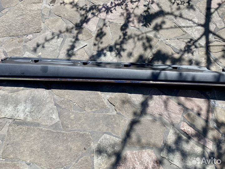 Накладки порогов mercedes w166 ml