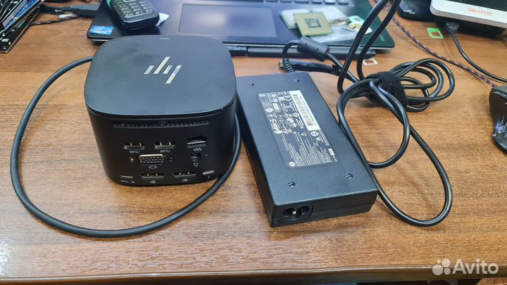 Док-станция HP Thunderbolt HSN-IX01 + блок питания