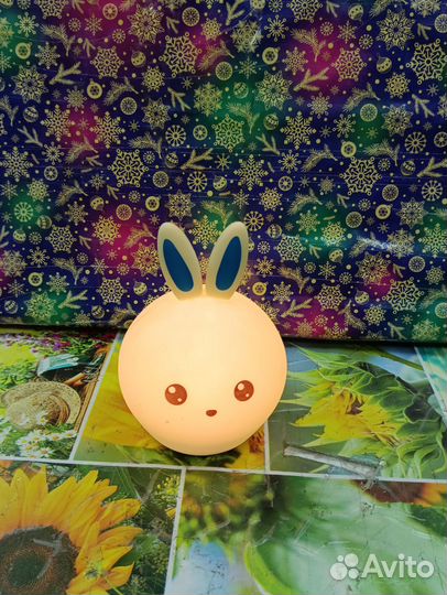 Светильник ночник зайчик
