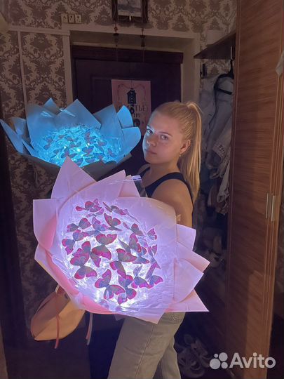 Букеты из бабочек на заказ