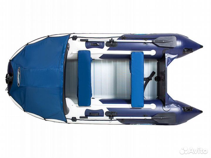 Надувная лодка gladiator C330AL синяя