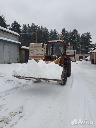 Услуги трактора экскаватора
