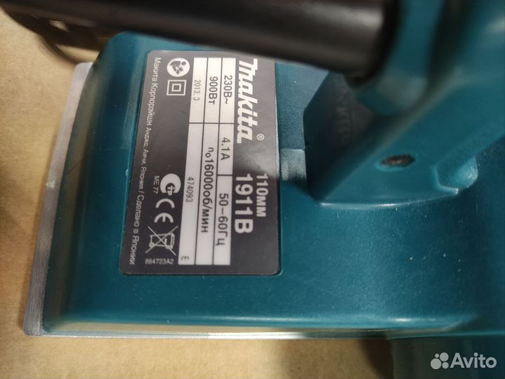 Рубанок makita 1911b