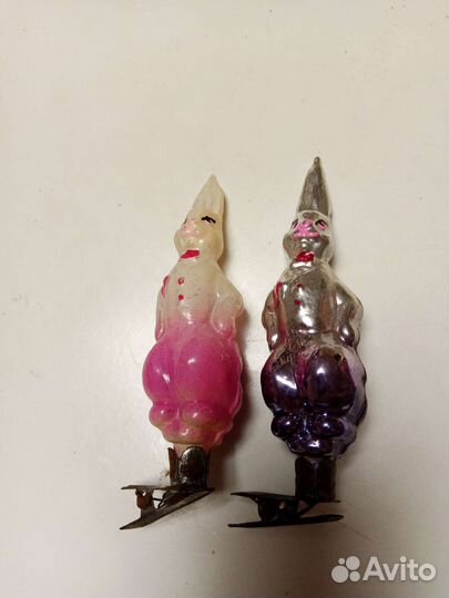 Елочные игрушки СССР