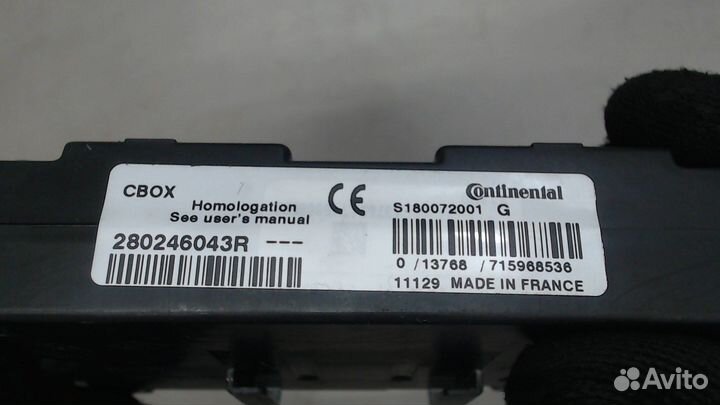 Блок комфорта Renault Scenic, 2011