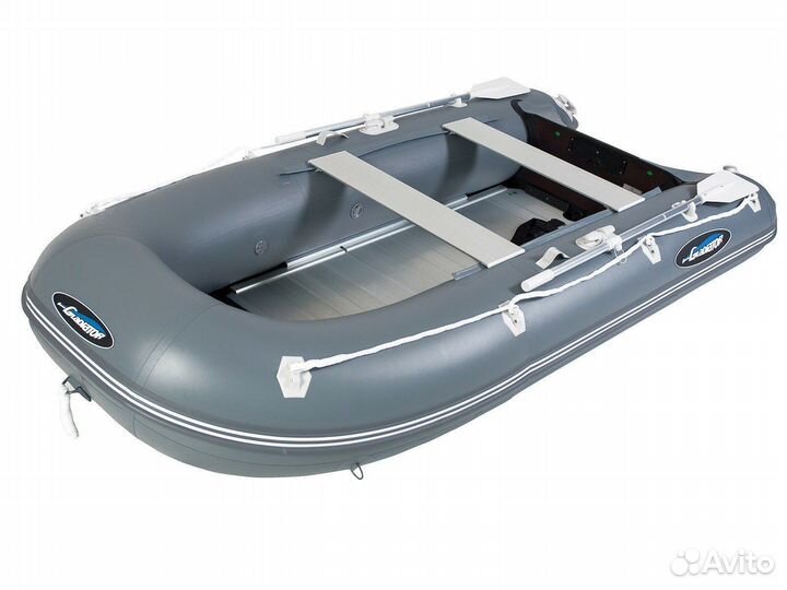 Лодка пвх Gladiator B330AL темно-серый