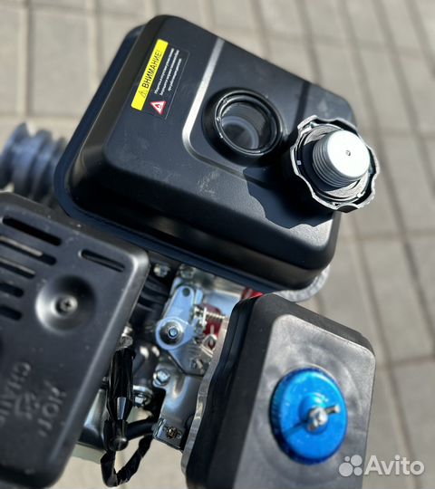 Двигатель для мотоблока Луч, Каскад+шкив, площадка