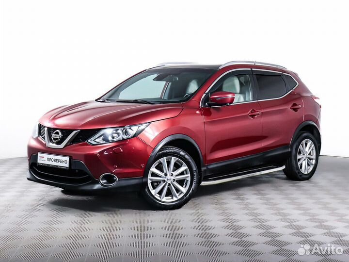 Кашкай 2016 вариатор. Nissan Qashqai 2013 — 2019 II красный