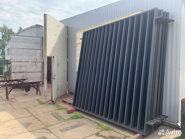 Заборные секции 2,5х2,5 из профильной трубы