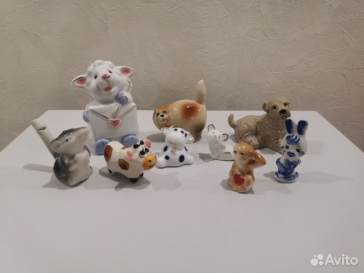 Фигурки керамические, Статуэтки