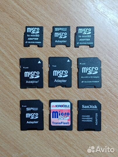 Адаптеры для карты MicroSD