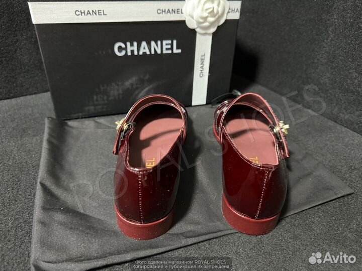 Туфли босоножки женские Chanel Mary Janes