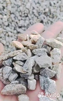 Щебень гравийный любых фракций