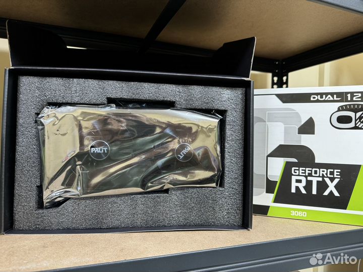 Новая видеокарта Palit GeForce RTX 3060 dual 12G