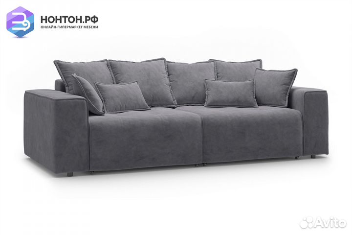 Диван еврокнижка Венте серый