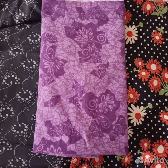 Отрез ткани хлопок СССР