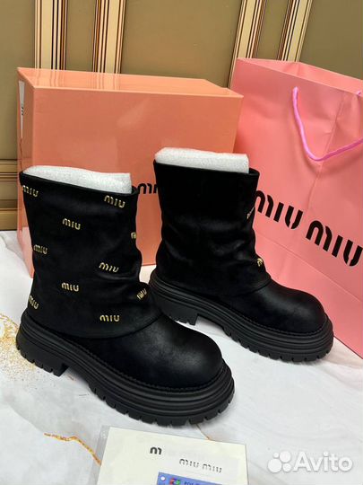 Ботинки Miu Miu Размер 36-40