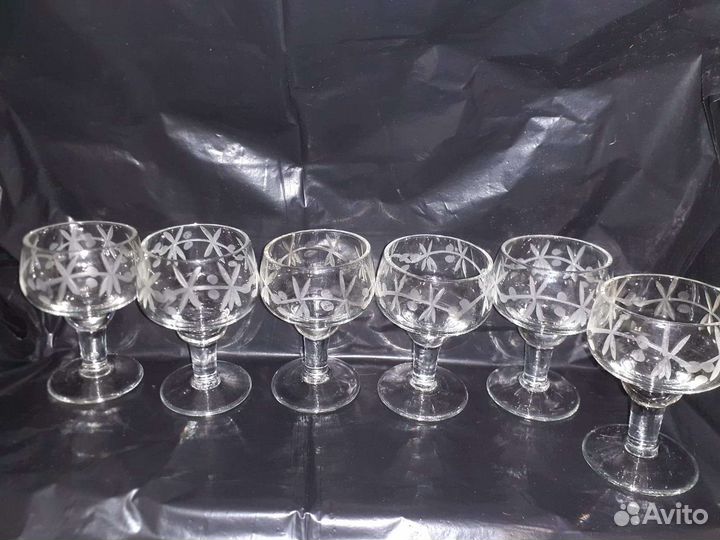 Набор ликерных рюмок СССР