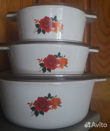 Набор кастрюль для микроволновки