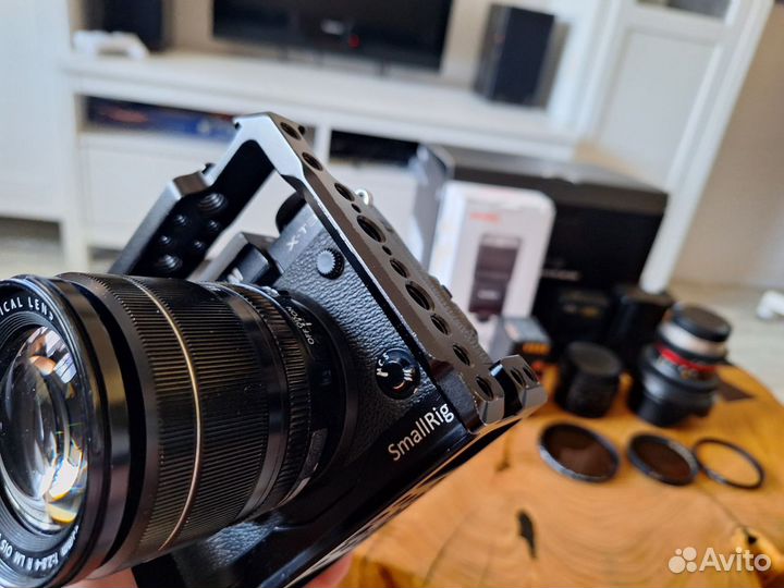 Fujifilm x-t3 kit 18-55mm для видеосъемки + клетка