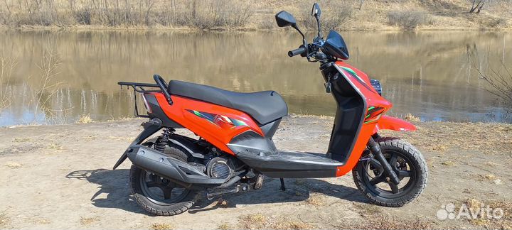 Скутер мощный Wizard LED