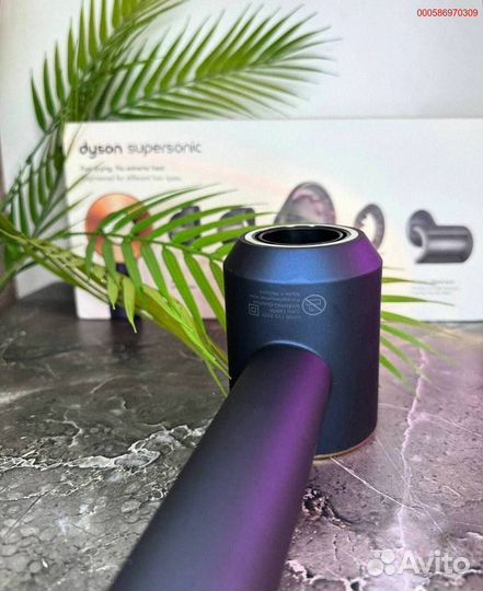 Dyson Supersonic (Malaysia) HD08 Синий/Медь «1к1»