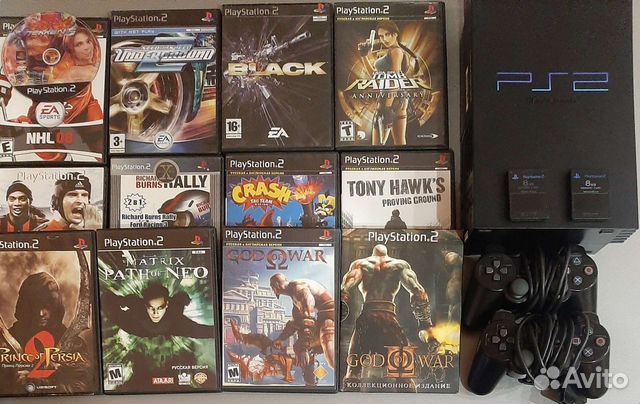Sony playstation 2 fat + много игр пс2 фат купить в Перми | Электроника ...