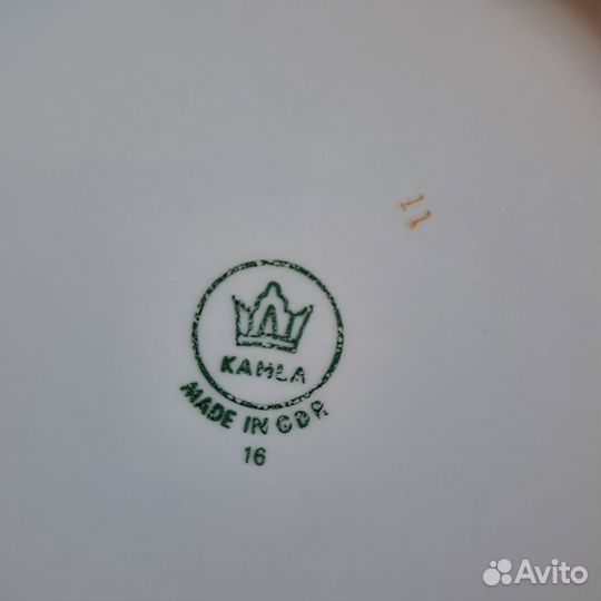 Тарелки из столового сервиза Мадонна ГДР kahla