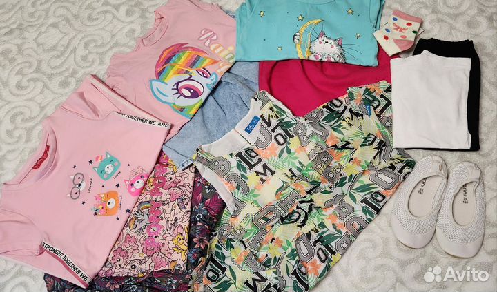 Детские вещи пакетом для девочек