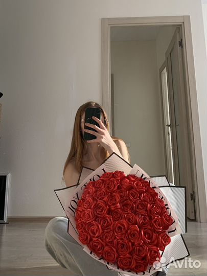 Букет из атласных лент