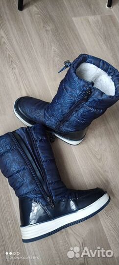 Сапоги зимние для девочки 32 размер