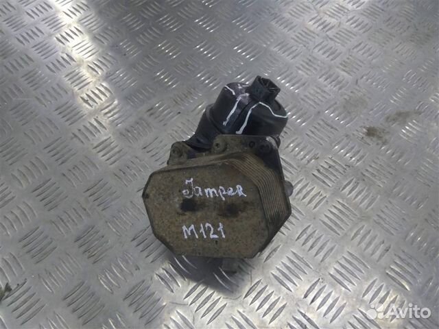 Радиатор маслянный (Теплообменник) Ситроен Jumpe