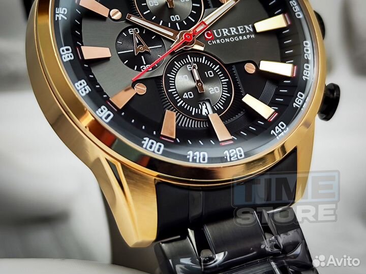 Мужские часы оригинал Curren Chronograph