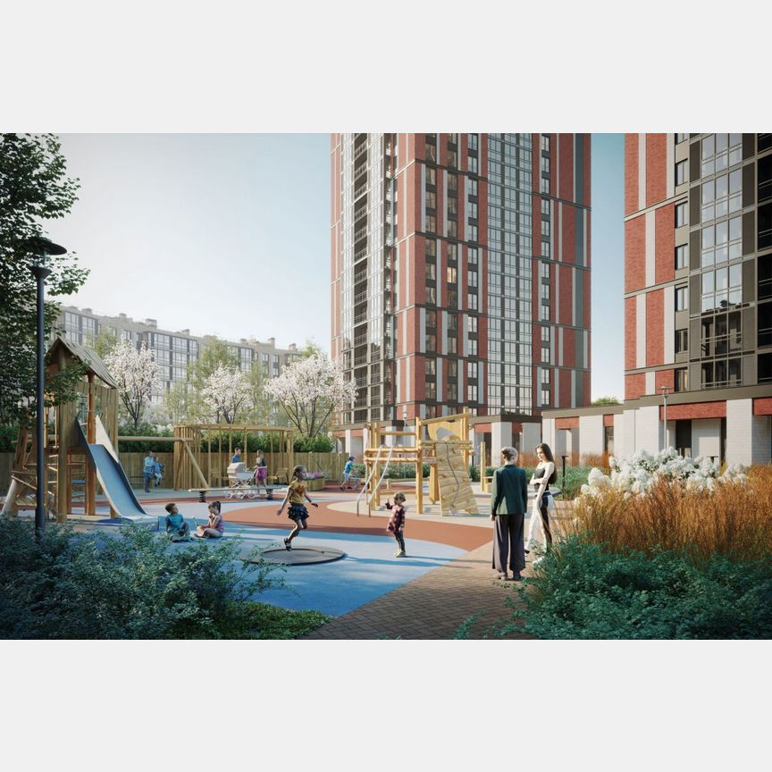 2-к. квартира, 68,8 м², 2/25 эт.