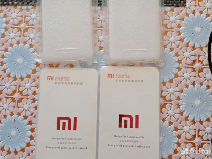 Чехол+Защитное стекло на телефон