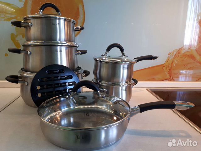 Набор посуды кастрюли сковорода