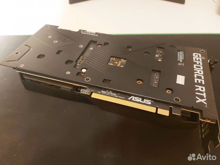 Видеокарта rtx 3060ti asus dual