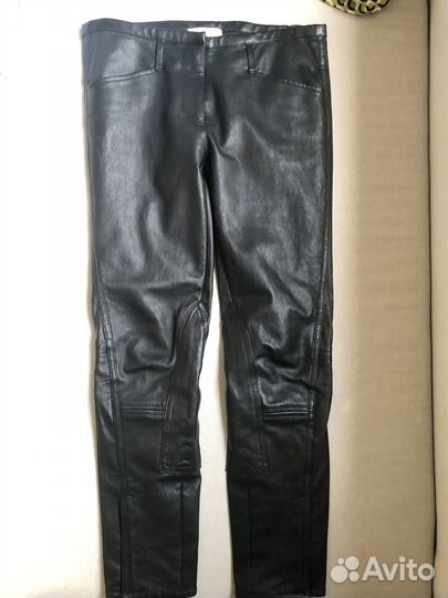 Кожаные брюки женские 42-44