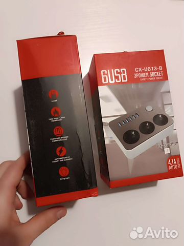 Сетевой фильтр с usb удлинитель тройник