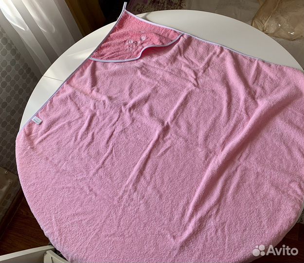 Полотенце детское с капюшоном