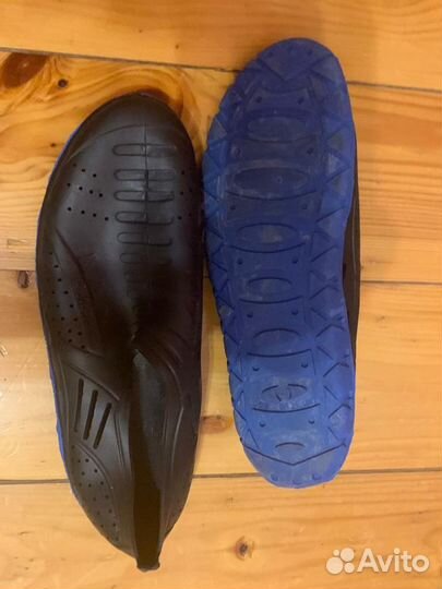 Тапочки резиновые для плавания и рафтинга