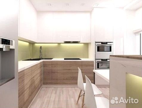 Кухня под потолок под ключ