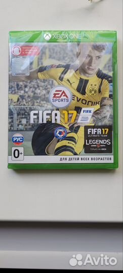 Новая игра для приставки xbox one FIFA 17