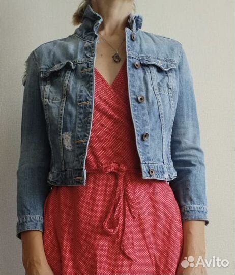 Джинсовая куртка zara