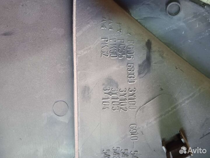 Накладка торпедо nissan maxima a33 ниссан максима