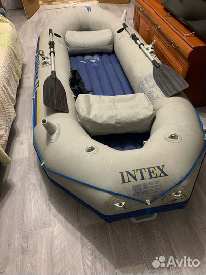 Лодка надувная Intex seahawk II